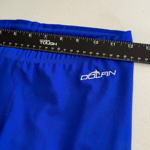 NWT Dolfin Aquashape Women's Swim Leggings Size S Blue Sun Protection Low Rise - Picture 11 of 16